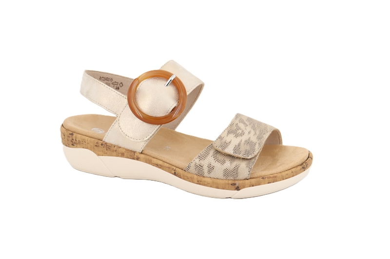 Remonte sandales nu pieds bowl dore6419904_2