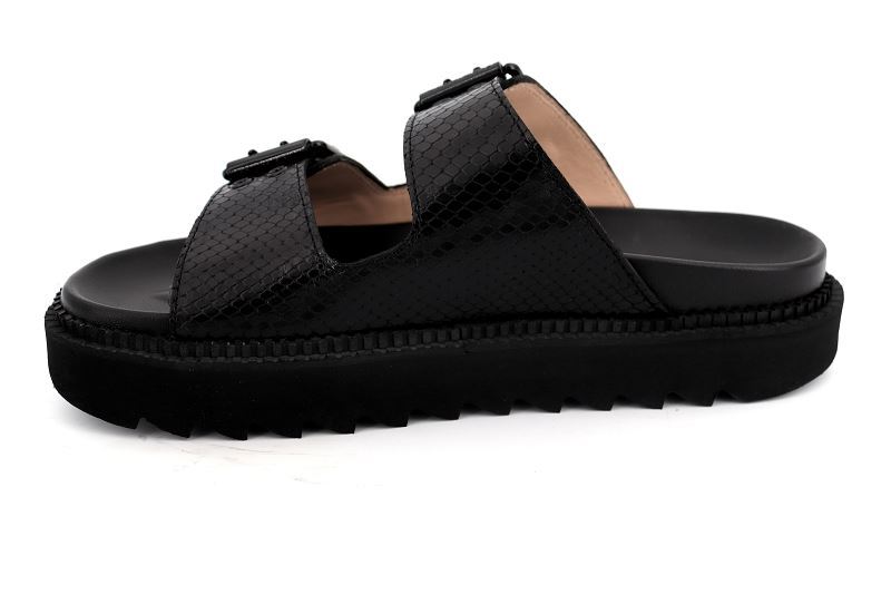 Free lance mules et sabots knife dbl brace mule noir6429001_3