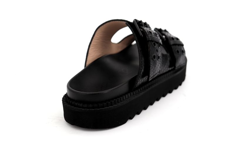 Free lance mules et sabots knife dbl brace mule noir6429001_4