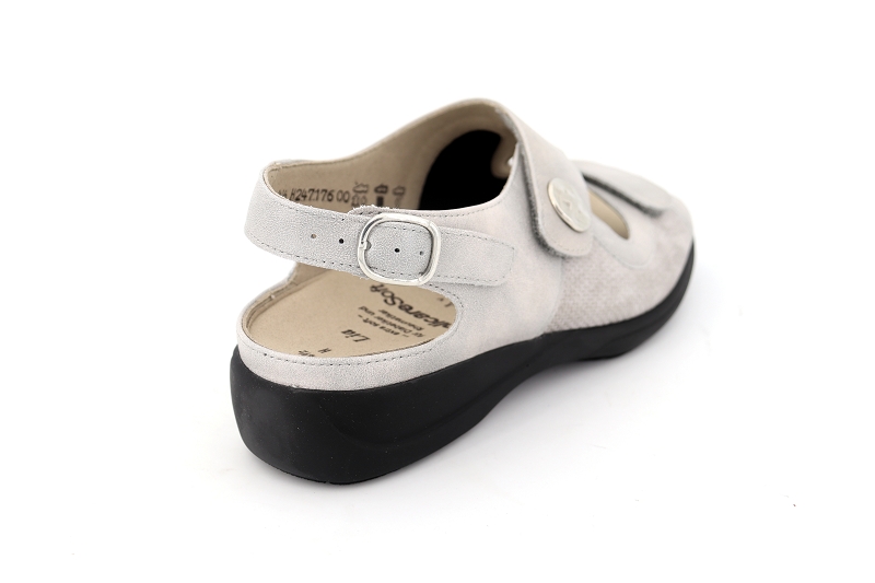 Solidus sandales nu pieds chambord gris6430601_4