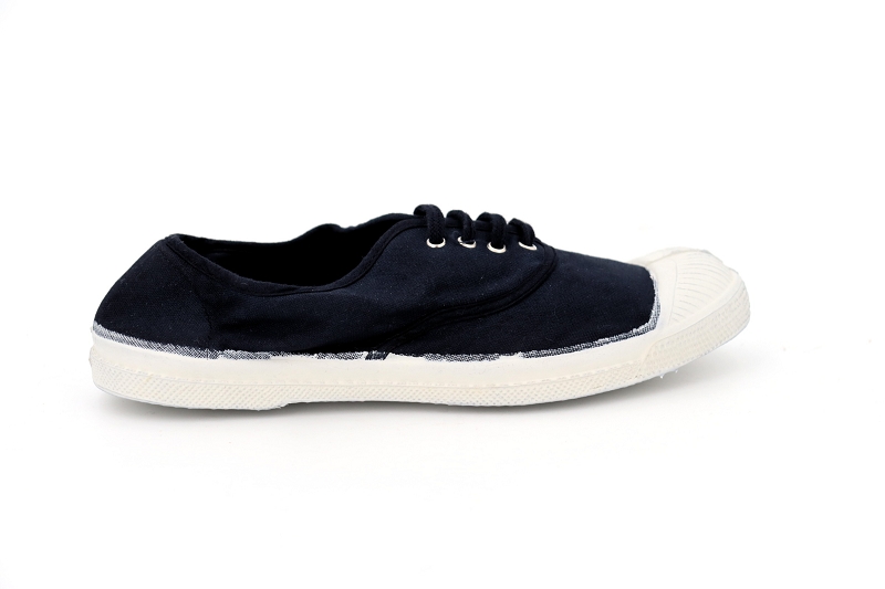 Bensimon baskets tennis lacet bleu