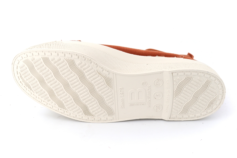 Bensimon baskets montantes stella orange6434103_5