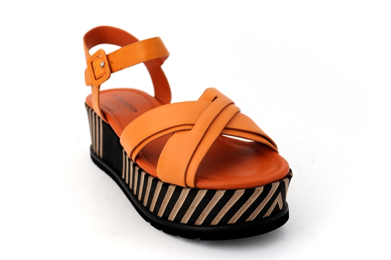Elvio zanon sandales nu pieds zana orange6434902_2