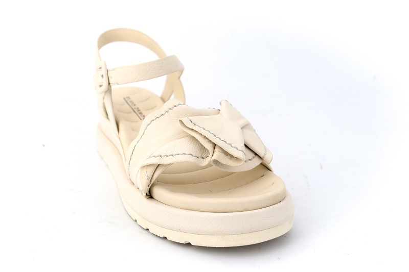 Elvio zanon sandales nu pieds garden blanc6435101_2