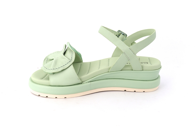 Elvio zanon sandales nu pieds garden vert6435102_3