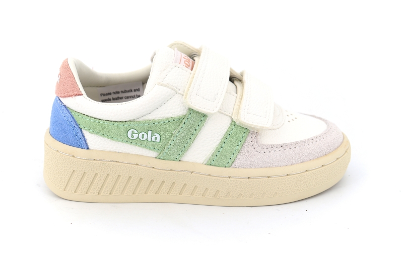 Gola  enf baskets grandslam trident strap blanc