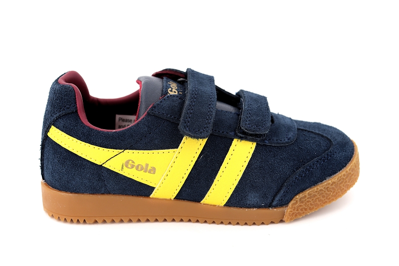 Gola  enf baskets harrier strap bleu