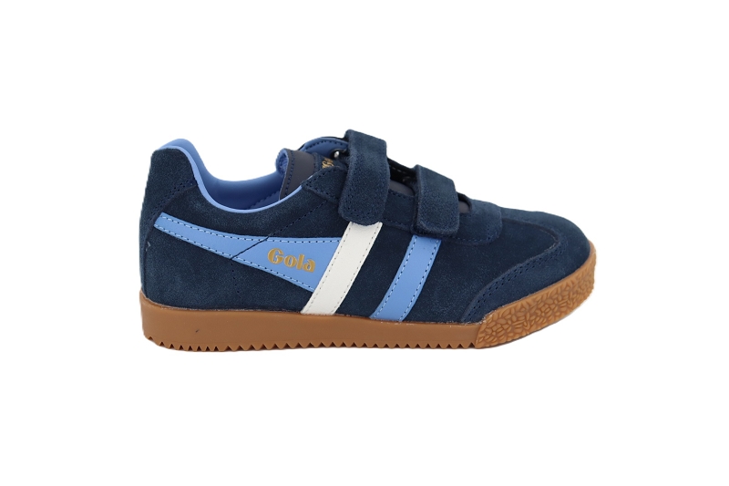 Gola  enf baskets harrier strap bleu