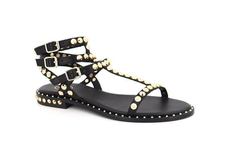Ash sandales nu pieds play noir6437402_2