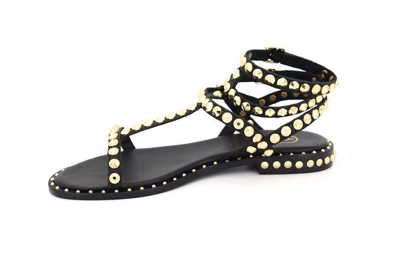 Ash sandales nu pieds play noir6437402_3