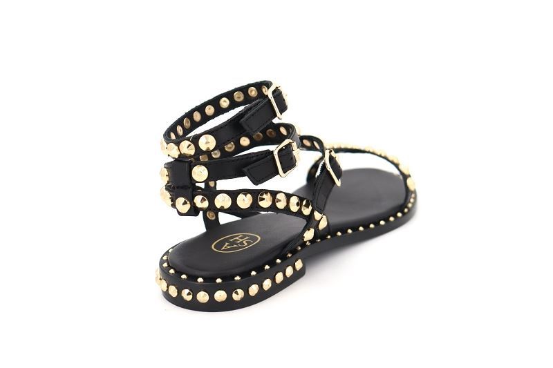 Ash sandales nu pieds play noir6437402_4