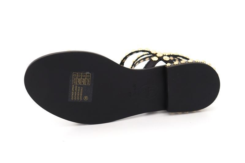 Ash sandales nu pieds play noir6437402_5