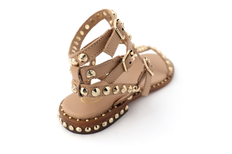 Ash sandales nu pieds play beige6437403_4