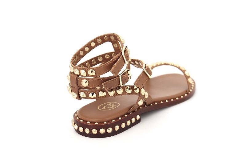 Ash sandales nu pieds play marron6437404_4