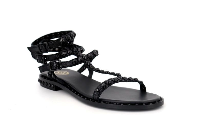 Ash sandales nu pieds play noir6437406_2