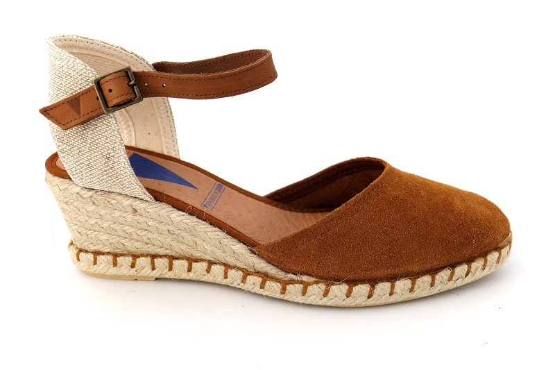 Verbenas chaussures espadrilles malena marron