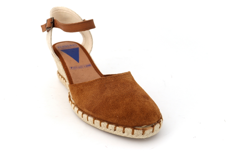 Verbenas chaussures espadrilles malena marron6437903_2