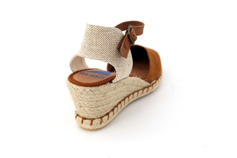 Verbenas chaussures espadrilles malena marron6437903_4