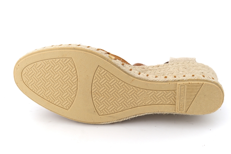 Verbenas chaussures espadrilles malena marron6437903_5