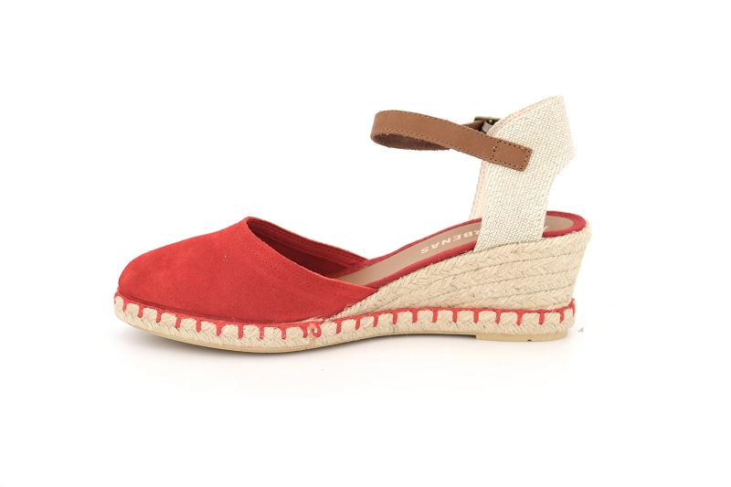 Verbenas chaussures espadrilles malena rouge6437904_3