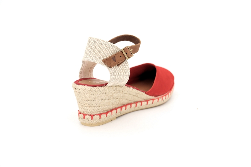 Verbenas chaussures espadrilles malena rouge6437904_4