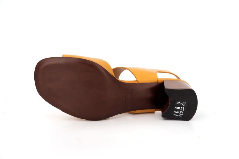 Tods sandales nu pieds sicile marron6438301_5
