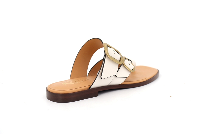 Tods mules et sabots nice blanc6438501_4