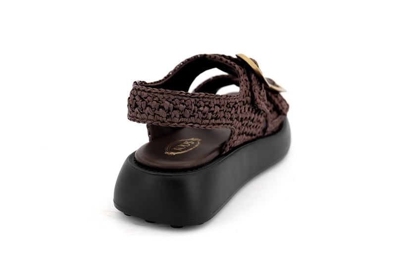 Tods sandales nu pieds messina marron6438801_4