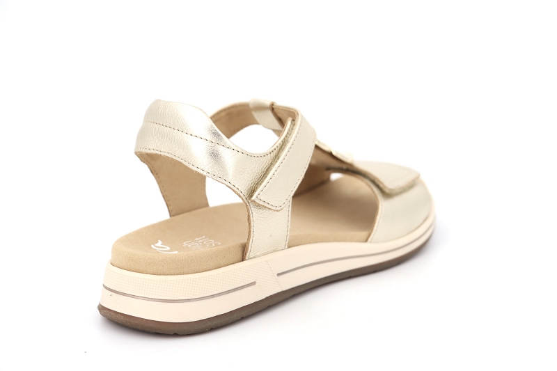 Ara sandales nu pieds asie dore6440904_4