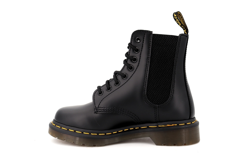 Doc martens boots et bottines 1460 harper noir6443101_3