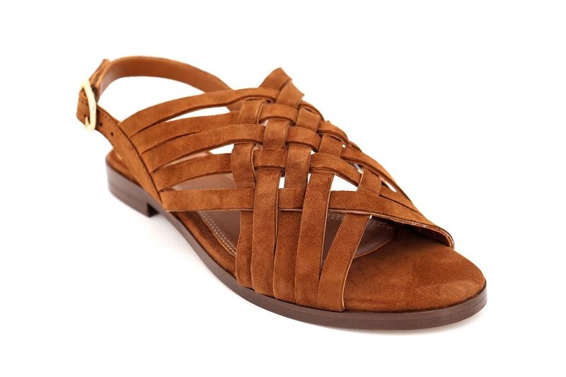 Maison toufet sandales nu pieds valentine marron6444001_2