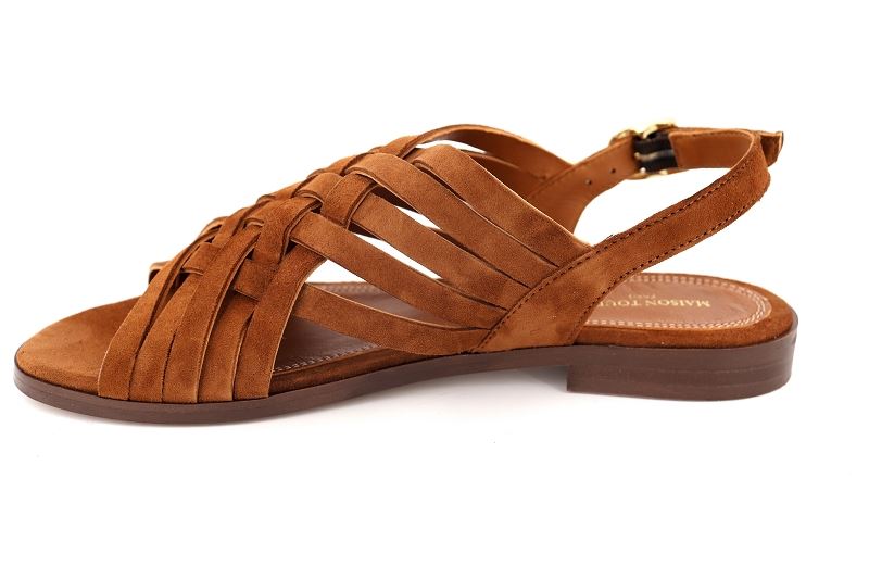 Maison toufet sandales nu pieds valentine marron6444001_3