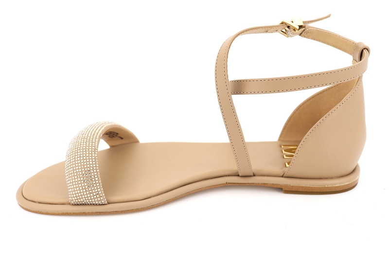 Michael kors sandales nu pieds astrid flat sandal marron6444601_3