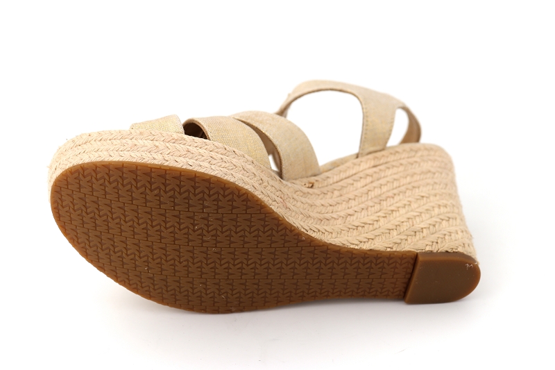 Michael kors sandales nu pieds berkley wedge dore6444701_5