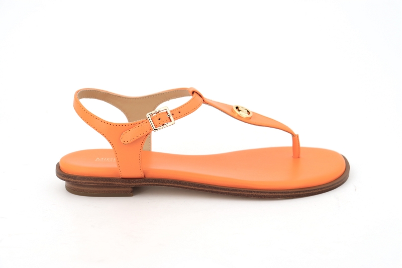 Michael kors sandales nu pieds mallory thong orange