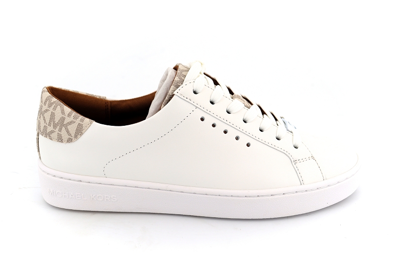 Michael kors baskets irving lace up blanc