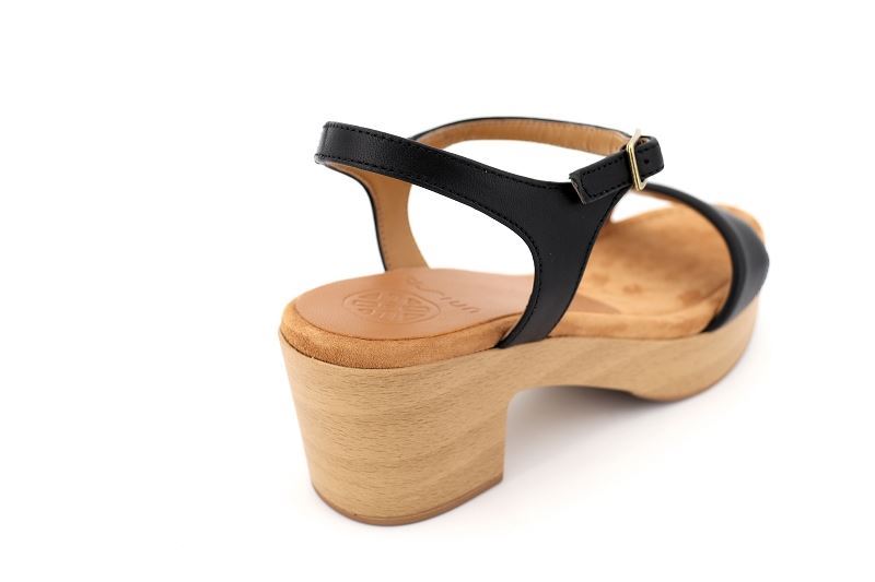 Unisa sandales nu pieds irita 2 noir6446004_4