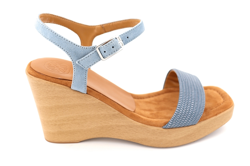 Unisa sandales nu pieds rita 2 bleu