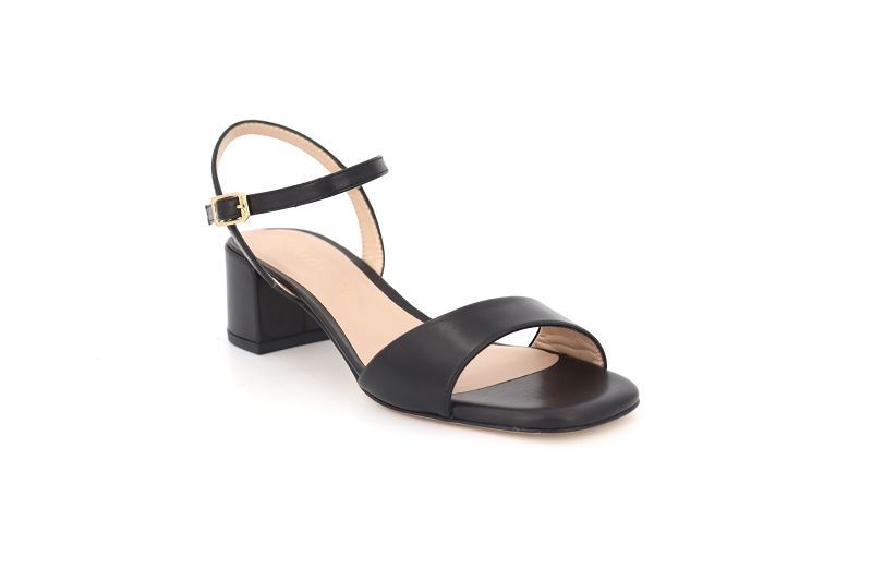 Unisa sandales nu pieds kirk noir6446301_2