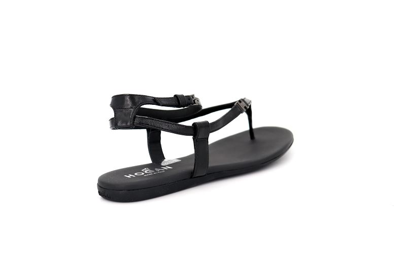 Hogan sandales nu pieds h133 noir6451501_4