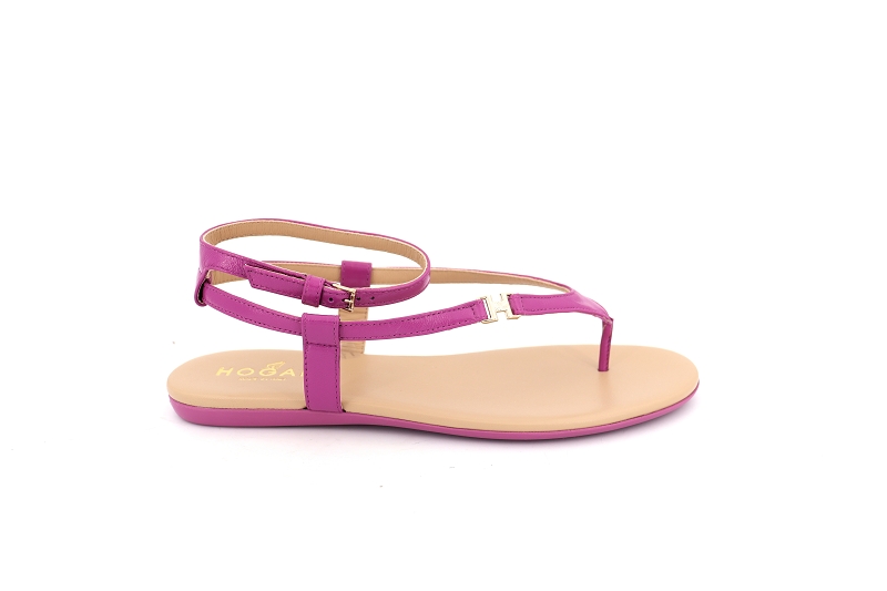 Hogan sandales nu pieds h133 violet