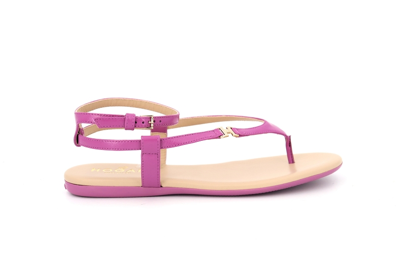 Hogan sandales nu pieds h133 violet