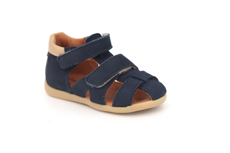 Babybotte sandales nu pieds geo bleu6451701_2