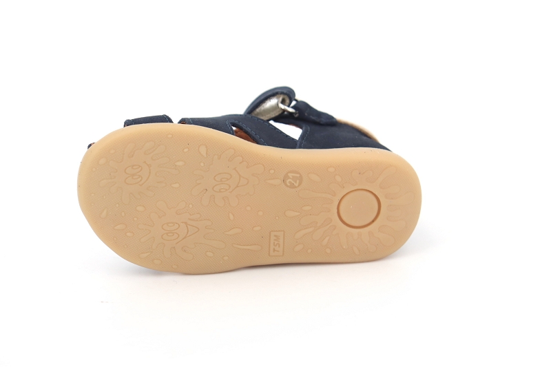 Babybotte sandales nu pieds geo bleu6451701_5