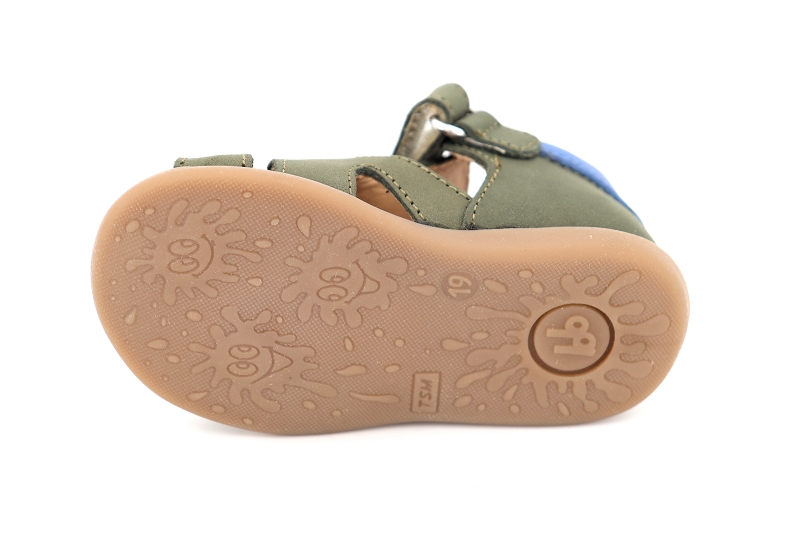 Babybotte sandales nu pieds geo vert6451702_5