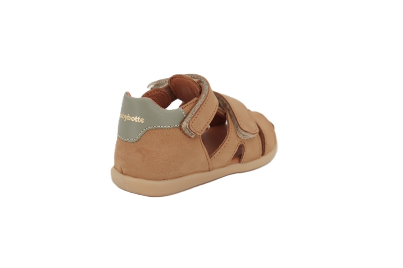 Babybotte sandales nu pieds geo marron6451704_4