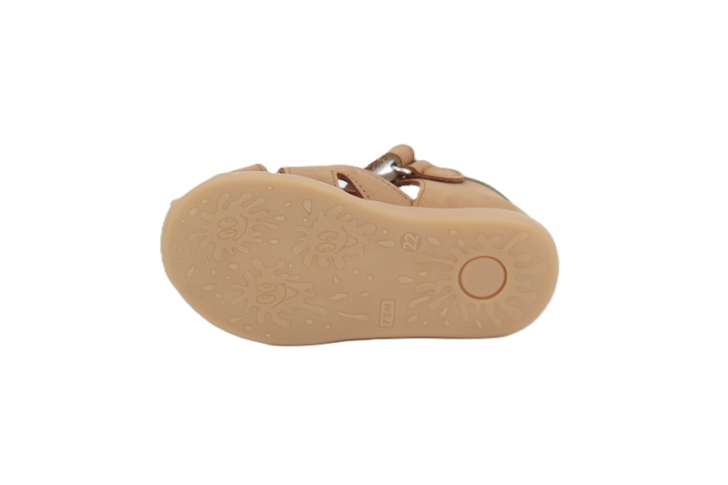 Babybotte sandales nu pieds geo marron6451704_5