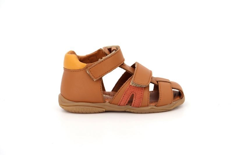 Babybotte sandales nu pieds titof marron