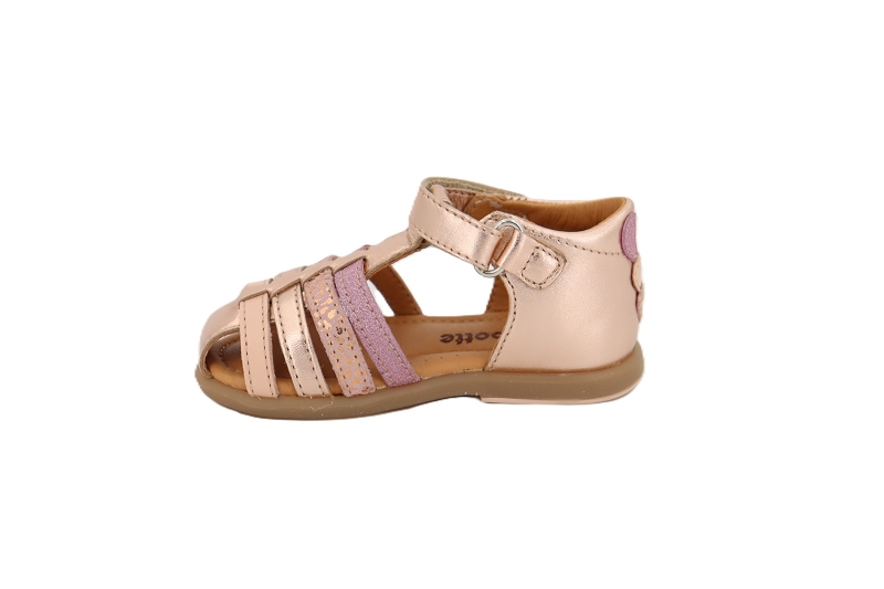 Babybotte sandales nu pieds teriyaki rose6452507_3