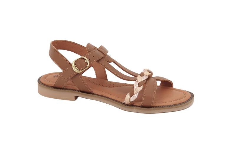 Babybotte sandales nu pieds yess marron6452805_2